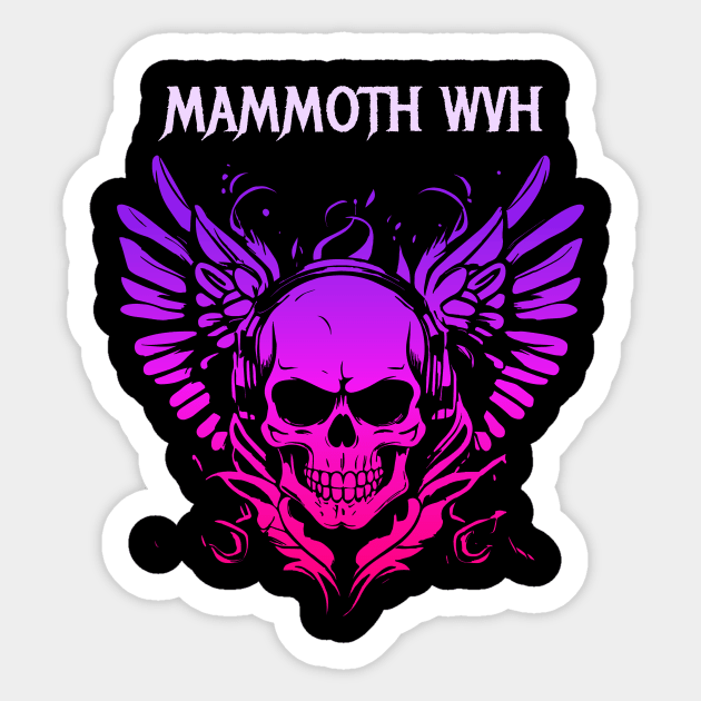 mammoth wvh Sticker by Retro Project